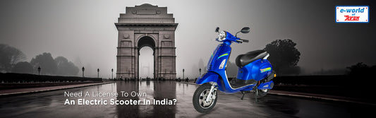 Need A License To Own An Electric Scooter In India?